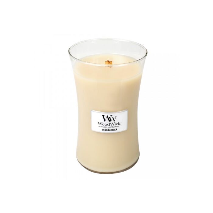 WoodWick® Large Candle - Vanilla Bean-1